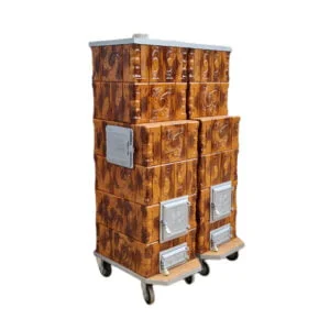 Soba teracota 6R degrade - cu cuptor