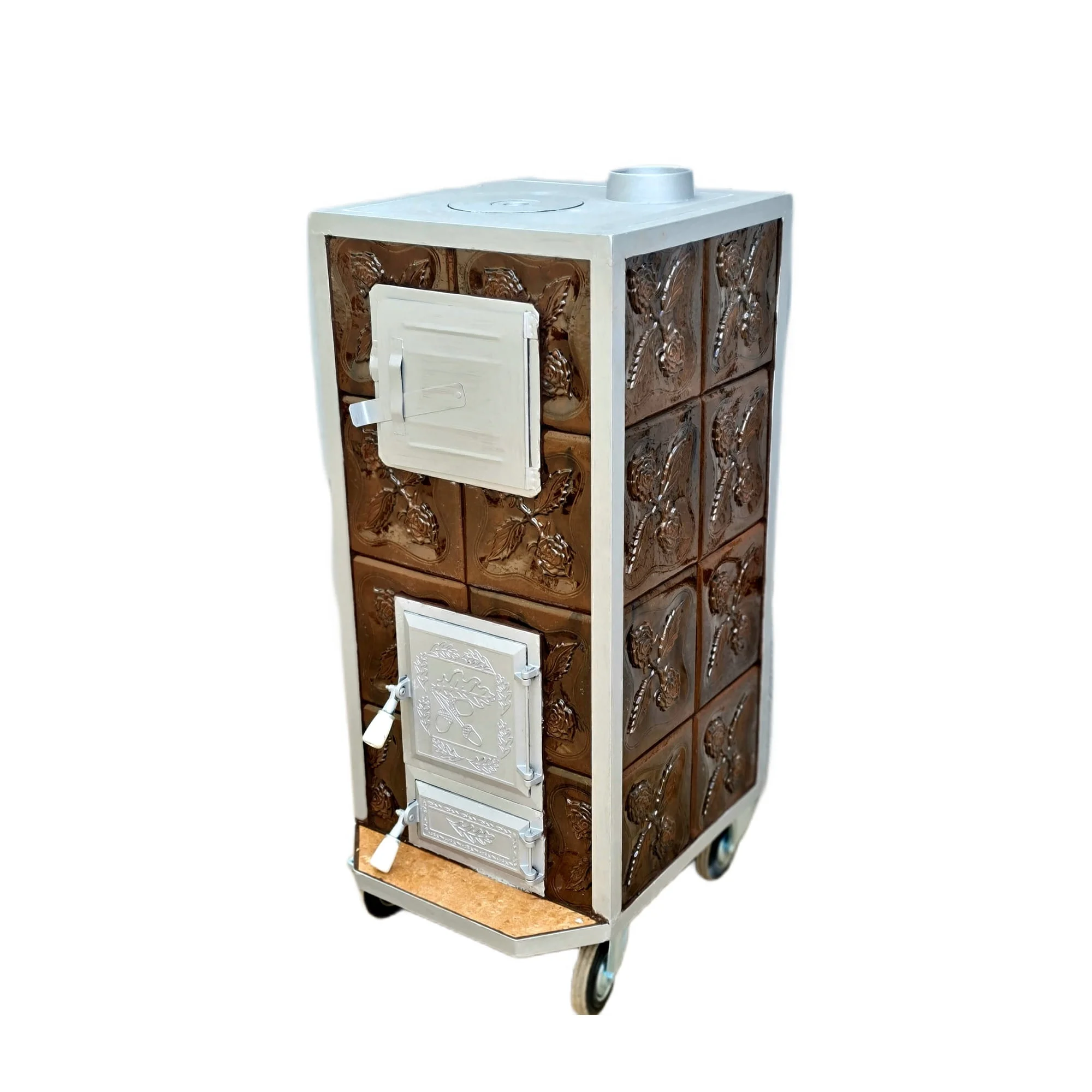 Soba teracota 4R tip acvariu verde-maro