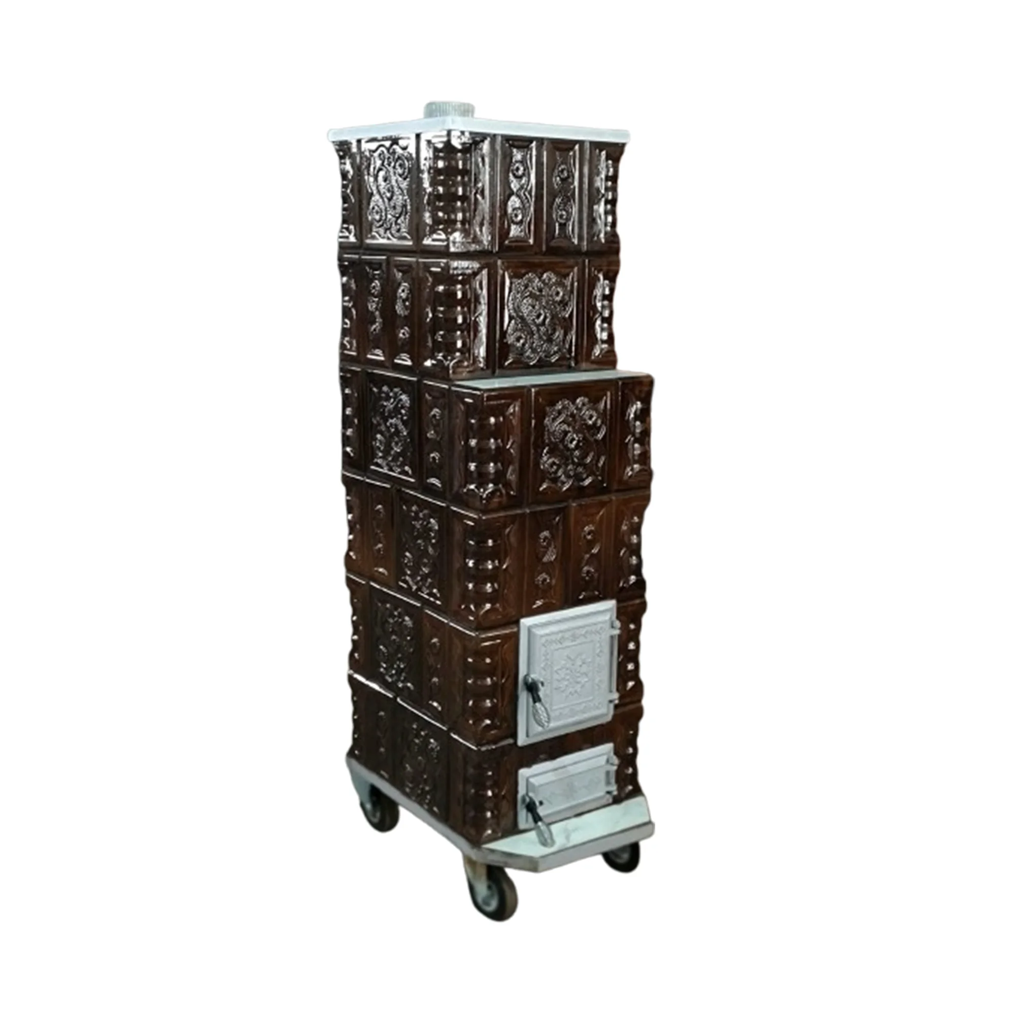 Sobe teracota 3-6 randuri Soba teracota 6R maro M3 Soba teracota 6 randuri maro