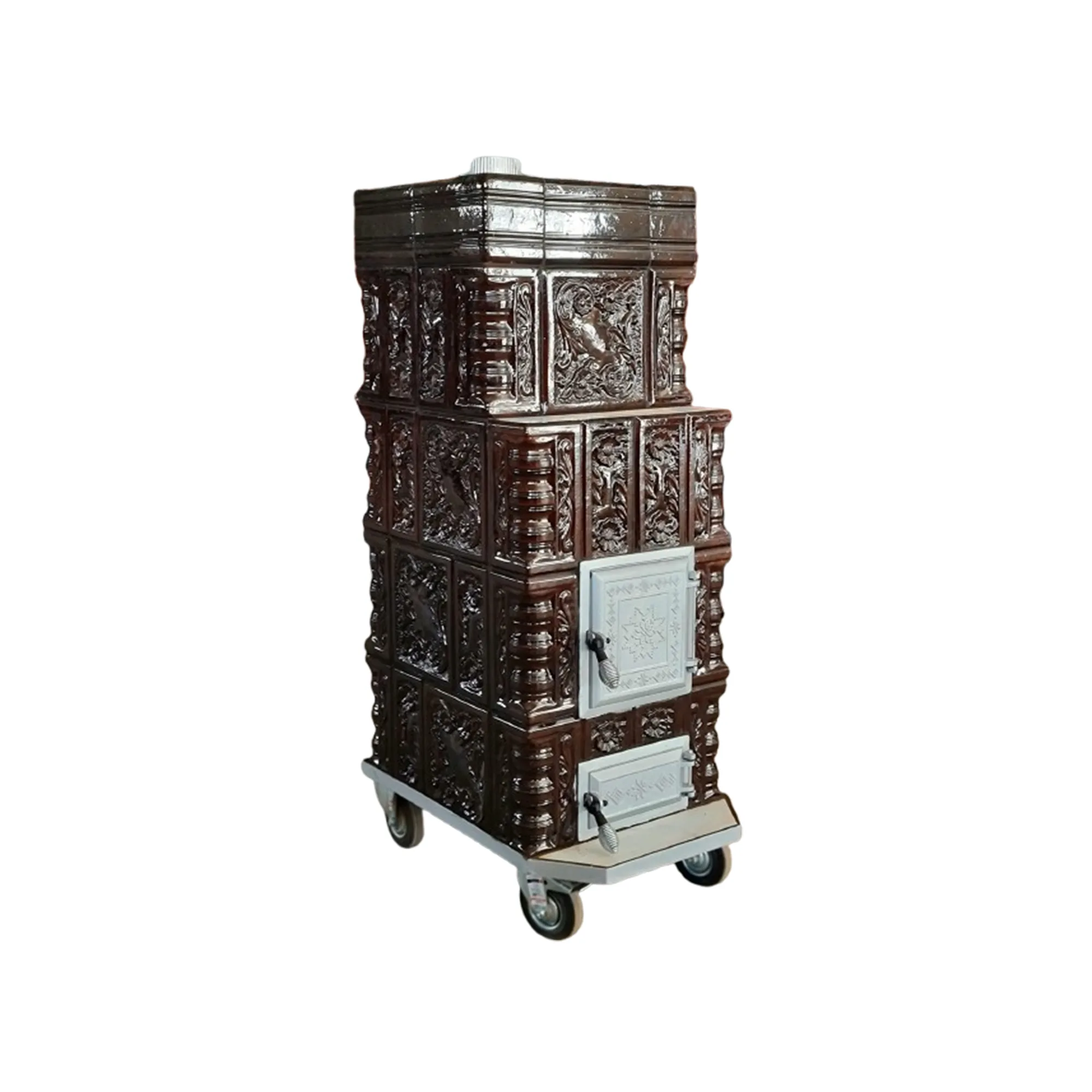 Sobe teracota 3-6 randuri Soba teracota 4R 1G maro Soba teracota 4R 1G maro