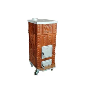 Sobe teracota 4 randuri Soba teracota cu plita 4R tip godin coniac Soba teracota cu plita 4R tip godin coniac